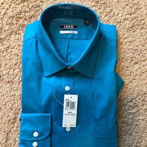IZOD Slim Fit Stretch Cool FX Cooling Collar Dress Shirt